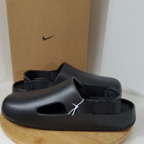 Nike Calm Mule in Black Unisex Men\'s 13 Women\'s 14 NIB main image 13